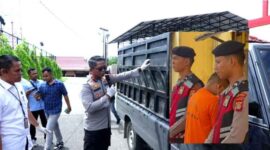 Polres Aceh Utara mengungkap kasus penyalahgunaan pengangkutan dan niaga Bahan Bakar Minyak (BBM) subsidi jenis solar tanpa izin usaha yang sah. Rabu, (30/04/2025)