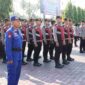 Polres Aceh Timur, Polda Aceh, menggelar apel kesiapan pengamanan dalam rangka memperingati Hari Buruh Internasional (May Day) yang jatuh pada Kamis, (1/05/2025).