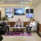 Ketua PWI Sumut Farianda Putra Sinik dalam talkshow 