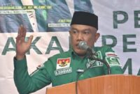 Pimpinan Pusat Gerakan Pemuda Al Washliyah (PP GPA) Aminullah Siagian, Selasa, (13/05/2025)