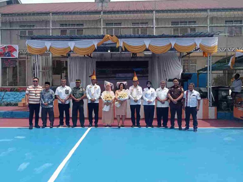 Serah Terima Jabatan (Sertijab) Kepala Lembaga Pemasyarakatan (Kalapas) Narkotika Klas II A Pematang Siantar. Kegiatan ini berlangsung di Pematang Raya pada Rabu (14/5) pukul 11.00 WIB.