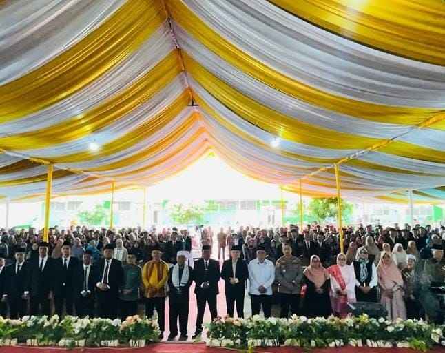 Acara Perpisahan SMA MAN Pematangsiantar. Sabtu, (17/05/2025).