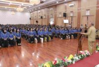 Bupati Simalungun, Anton Achmad Saragih, menyerahkan 524 Surat Keputusan (SK) Pengangkatan Calon Pegawai Negeri Sipil (CPNS) kepada CPNS di lingkungan Pemerintah Kabupaten (Pemkab) Simalungun formasi Tahun 2024.
