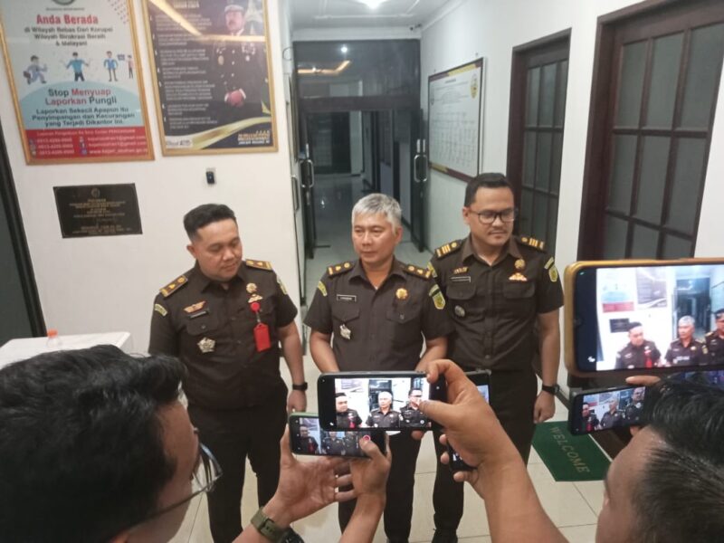 Kepala Seksi Intelijen Kejari Asahan, Heriyanto Manurung. Senin, (26/05/2025)