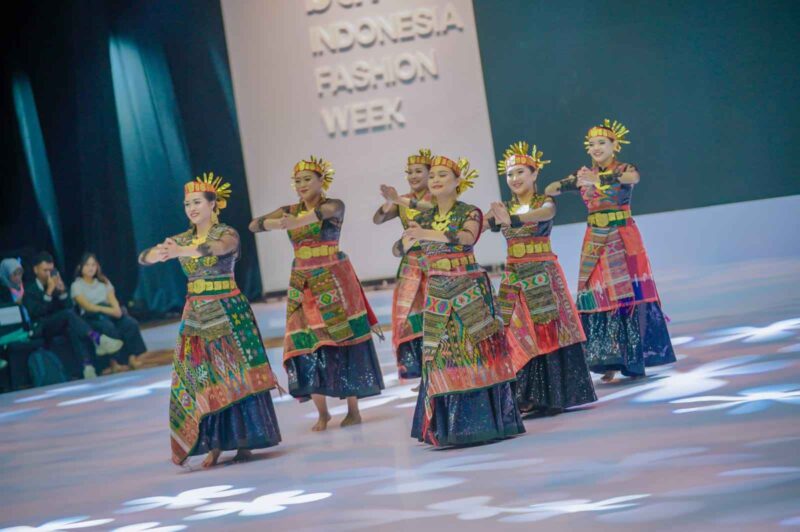 Indonesia Fashion Week (IFW) 2025 di Jakarta Convention Center (JCC), Rabu (28/5/2025).