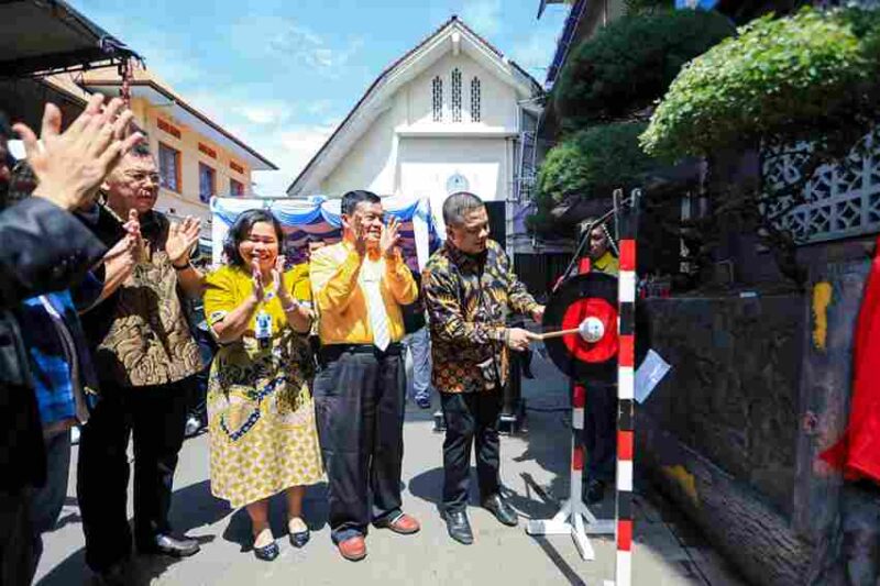 Deklarasi Sekolah Berkarakter di SMP Swasta ST Yoseph Pemuda Medan pada Jumat (30/5/25).