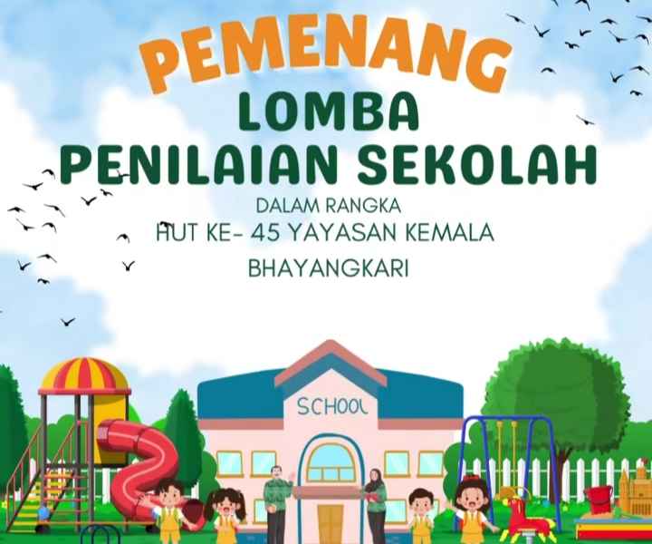 Foto Ilustrasi/ Lomba HUT ke-45 YKB, SD Kemala Bhayangkari 01 Medan meraih Juara 1 lomba penilaian sekolah tingkat pusat YKB. Sementara, TK Kemala Bhayangkari 08 Asahan meraih Juara 1 lomba menulis buku cerita bergambar./Humas Polda Sumatera Utara