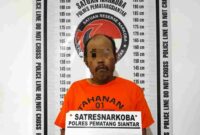 Tersangka MA beserta barang bukti dibawa ke kantor Sat Res Narkoba Polres Pematangsiantar untuk dilakukan pemeriksaan dan diproses sesuai prosedur hukum yang berlaku. Sabtu, (03/05/2025).