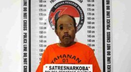 Tersangka MA beserta barang bukti dibawa ke kantor Sat Res Narkoba Polres Pematangsiantar untuk dilakukan pemeriksaan dan diproses sesuai prosedur hukum yang berlaku. Sabtu, (03/05/2025).