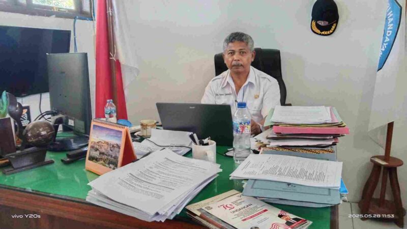 Kepala Sekolah SMAN 6 Pematangsiantar, Drs. Japatar Manullang. Rabu, (28/05/2025)(Dok. Andrew Panjaitan).