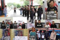 Sejumlah pelaku pungli bermodus juru parkir liar berhasil diamankan dari berbagai wilayah.