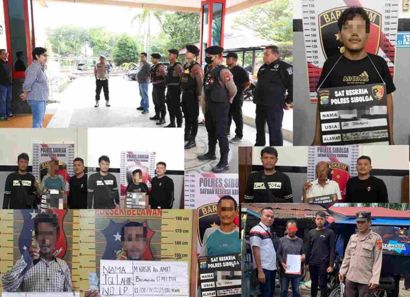 Sejumlah pelaku pungli bermodus juru parkir liar berhasil diamankan dari berbagai wilayah.