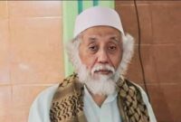 lama kharismatik asal Banten, KH Ahmad Muhtadi Dimyati atau akrab disapa Abuya Muhtadi, menyampaikan dukungan terhadap langkah tegas Polda Banten, Sabtu, (10/05/2025)