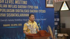 Wakil Bupati Asahan Hadiri High Level Meeting TPID dan TP2DD di Hotel Niagara Parapat,Kabupaten Simalungun, Sumatera Utara, pada Rabu (30/04/2025).