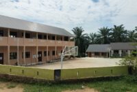 Bangunan SMP Negeri 1 Gunung Maligas, Kabupaten Simalungun. 