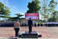 Polres Simalungun menggelar upacara khidmat memperingati Hari Lahir Pancasila pada Senin, 2 Juni 2025, di Lapangan Apel Mako Polres Simalungun Jalan Jon Horailam Saragih No 110 Pematang Raya Kabupaten Simalungun.