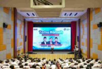 Rico Waas saat mengikuti temu ramah di Yayasan Perguruan Sultan Iskandar Muda, Jalan Bakul, Kelurahan Sunggal, Kecamatan Medan Sunggal, Rabu (4/6/2025).