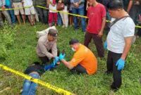 Penemuan mayat di jalinsum Siantar - Medan,  pihak Polisi sedang melaksanakan identifikasi. Sabtu, (07/06/2025). 