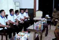 audiensi antara Bupati Asahan, Taufik Zainal Abidin Siregar, dan pengurus Pertina Kabupaten Asahan pada Selasa (10/06/2025).