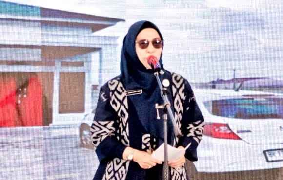 Ketua Tim Penggerak PKK Kabupaten Simalungun, Ny. Darmawati Anton Achmad Saragih, menyampaikan apresiasi kepada pimpinan dan jajaran BRI Cabang Pematangsiantar.Sabtu, (21/6).