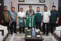 Audiensi manajemen PSMS dengan Pemko Medan di Balai Kota, Kamis (26/6/2025).