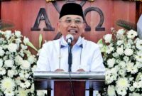 Bupati Simalungun, Dr H Anton Achmad Saragih Hadiri Penutupan Sinode Bolon GKPS ke-46 yang dirangkai dengan pelantikan Pimpinan Sinode GKPS Masa Pelayanan 2025 -2030, berlangsung di Gereja GKPS Jalan Sudirman, Kota Pematangsiantar, Minggu (6/7/2025). 