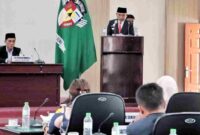 Nota pengantar RPJMD tersebut disampaikan Bupati Simalungun dalam rapat Paripurna DPRD Simalungun yang berlangsung di Gedung DPRD Simalungun, Pamatang Raya, Simalungun, Sumut, Jum'at (4/7/2025).