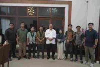 Bupati Asahan Taufik Zainal Abidin Siregar, S.Sos., M.Si menerima audiensi dari Himpunan Mahasiswa Islam (HMI) Cabang Kisaran-Asahan, Rabu (2/7/2025)