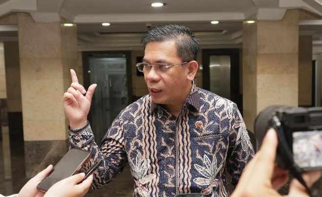 Kepala Biro Humas dan Protokol Kementerian ATR/BPN,  Harison Mocodompis. (*)