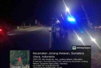 petugas Satuan Lalu Lintas Polres Simalungun. Pada Minggu (13/7/2025) malam,