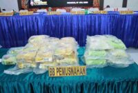 Satres Narkoba Polres Asahan kembali menorehkan prestasi dalam perang melawan narkotika. Pada Senin (7/7/2025) sore,