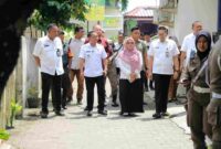 Wakil Wali Kota Medan H Zakiyuddin Harahap meninjau Puskesmas Pembantu (Pustu) Tanjung Mulia Hilir dan Puskesmas Kecamatan Medan Deli, Rabu (23/6/25).