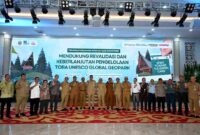  rapat koordinasi yang digelar di Aula Raja Inal Siregar, Kantor Gubernur Sumut, Jalan Pangeran Diponegoro No. 30, Medan, Senin (30/6). 