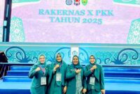 Puncak peringatan HKG PKK ke 53  di Samarinda Convention Hall, Kabupaten Kalimantan Timur, Selasa (8/7/2025).