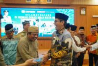 Rico Waas Jamu Qori Internasional di pendopo rumah dinas Wali Kota Medan, Kamis (3/7/2025) malam.