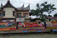 Peluncuran penyaluran cadangan beras pemerintah di Surau Ka' bah Nagari Panampuang Ampek Angkek Agam, (18/25) .