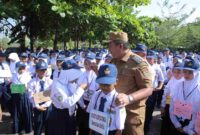 Bupati Hadiri Pembukaan MPLS di SMPN 1 Kisaran,