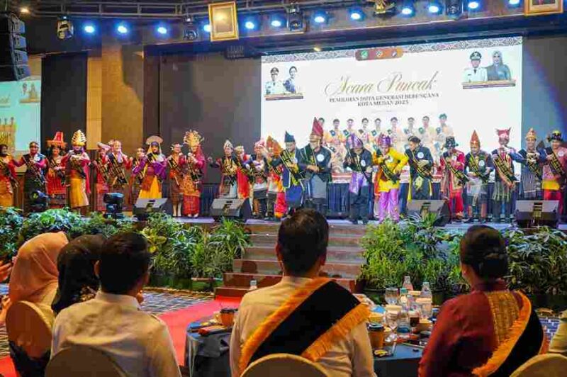  puncak Pemilihan Duta Generasi Berencana (GenRe) Kota Medan 2025, Rabu (16/7/2025) sore di Ballroom Grand Mercure.
