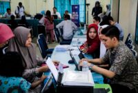 MPP Roadshow yang digelar Pemko Medan melalui Dinas Penanaman Modal Pelayanan Terpadu Satu Pintu (DPMPTSP) berada di Kecamatan Medan Deli, Rabu (23/7/25).
