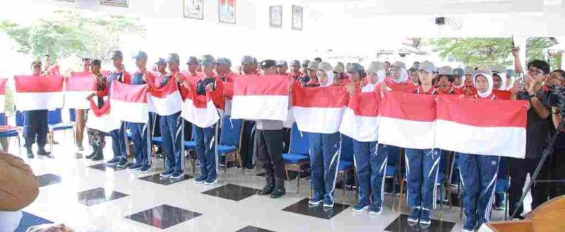 Sebanyak 54 anggota Pasukan Pengibar Bendera Pusaka (Paskibraka) Kabupaten Simalungun mengikuti pemusatan pendidikan dan pelatihan (Diklat) Paskibraka.