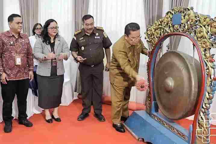 Wali Kota Wesly Silalahi SH, M.Kn membuka Musrenbang RPJMD Pematangsiantar 2025–2029, Selasa (8/7/2025) di Ruang Serbaguna Pemko.