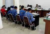 Rapat laporan pertanggungjawaban yang digelar oleh Komisi II di kantor DPRD Kota Pematangsiantar. (Foto : Larsen)