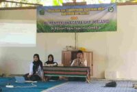 Perwakilan Kemenag, Rakhmat Hidayat, S.H., M.Si., menggelar sosialisasi sekaligus pendampingan sertifikasi halal bagi pelaku Usaha Mikro Kecil dan Menengah (UMKM) di wilayah Kecamatan Bantur.