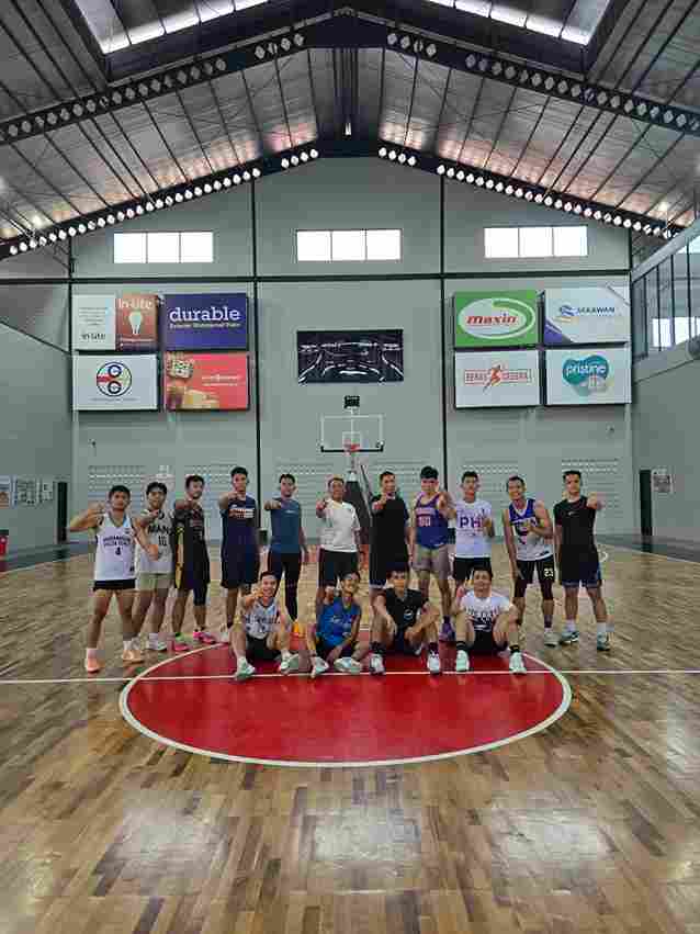 Team Basket Bhayangkara Polda Sumut. Sabtu, (12/7) 