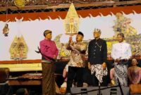 Pagelaran wayang kulit semalam suntuk pada minggu malam 27 Juli 2025 dengan menghadirkan dalang kondang Ki Minto Darsono yang membawakan lakon 