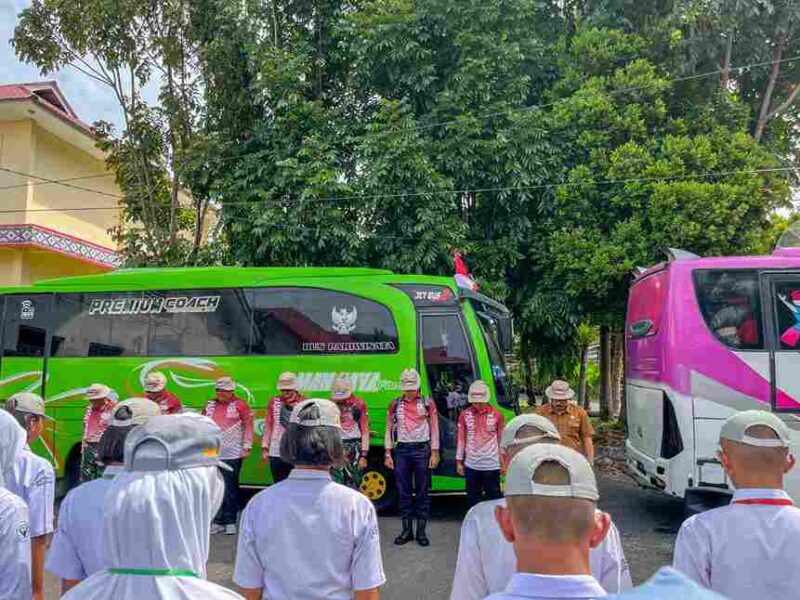 Sebanyak 55 pelajar terpilih sebagai calon Pasukan Pengibar Bendera Pusaka (Paskibraka) Kota Pematangsiantar Tahun 2025 resmi dilepas. Selasa (05/08/2025).