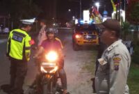 Tim Polsek Tanah Jawa saat melaksanakan Blue Light Patrol. Minggu, (24/8/2025)