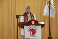 Wakil Wali Kota Herlina menghadiri acara Pelantikan Pimpinan Cabang Gerakan Pekerja dan Buruh Indonesia Raya (GPBI) Kota Pematangsiantar Masa Bakti 2025-2030, dilaksanakan di lantai 1 Convention Hall Siantar Hotel, Jalan WR Supratman Pematangsiantar, Sabtu (23/08/2025) sore.