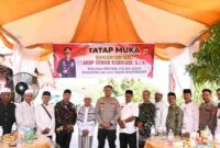 Kapolres Aceh Timur AKBP Irwan Kurniadi, S.I.K.  saat foto bersama. 