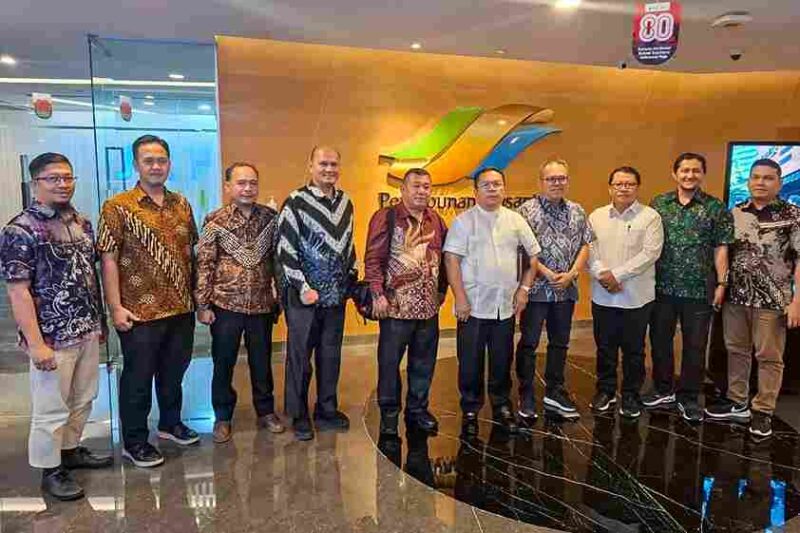 Wali Kota Pematangsiantar Wesly Silalahi SH MKn bertemu pihak PTPN 3 Holding, di Gedung Agro Plaza Lantai 15 Jakarta Selatan, Rabu (20/08/2025)
